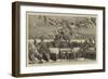 The New Harbour Works at Quebec, Canada, Hrh the Princess Louise Laying the Foundation Stone-null-Framed Giclee Print