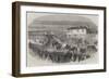 The New Hartley Pit Calamity, the Funeral Procession Leaving Colliery Row for Earsdon Churchyard-null-Framed Giclee Print