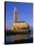 The New Hassan II Mosque, Casablanca, Morocco, North Africa, Africa-Bruno Morandi-Stretched Canvas