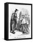 The New Head Master, 1868-John Tenniel-Framed Stretched Canvas