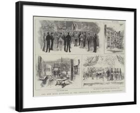 The New Head Quarters of the Twentieth Middlesex (Artists') Volunteers-null-Framed Giclee Print