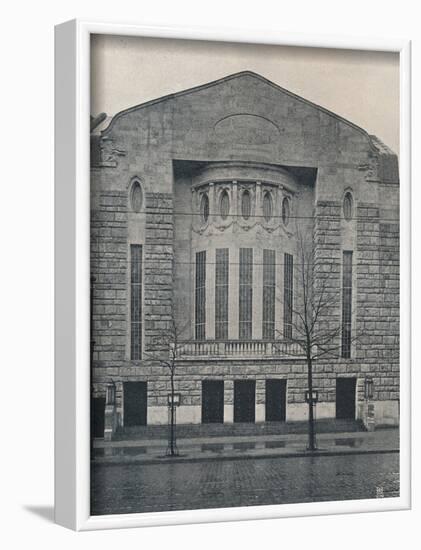 'The New Hebbel Theatre, Berlin', c1908-Unknown-Framed Photographic Print
