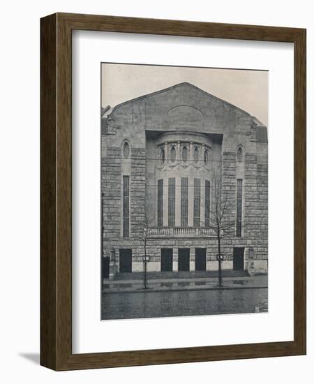 'The New Hebbel Theatre, Berlin', c1908-Unknown-Framed Photographic Print