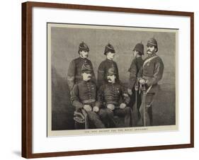 The New Helmet for the Royal Artillery-null-Framed Giclee Print