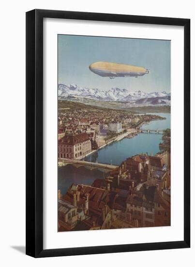 The New Highway Through the Air-null-Framed Giclee Print