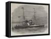 The New Hong-Kong and Canton Steam-Ship Nurgis-Edwin Weedon-Framed Stretched Canvas