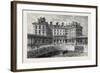 The New Hotel and Railway Terminus Holyhead 1880-null-Framed Giclee Print