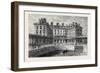 The New Hotel and Railway Terminus Holyhead 1880-null-Framed Giclee Print