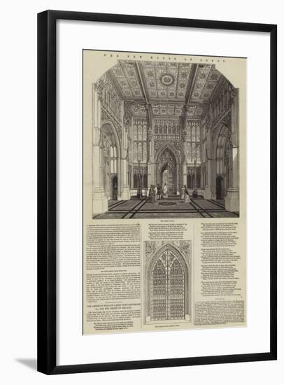 The New House of Lords-null-Framed Giclee Print