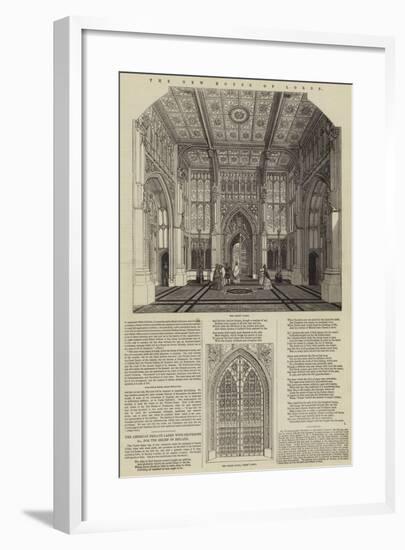 The New House of Lords-null-Framed Giclee Print