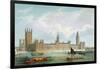 The New Houses of Parliament, Engraved by Thomas Picken Published by Lloyd Bros. and Co., 1852-Edmund Walker-Framed Giclee Print