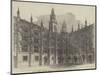 The New Houses of Parliament, Entrance to the Star-Chamber Court, New Palace-Yard-null-Mounted Giclee Print