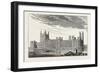 The New Houses of Parliament, Westminster, London, UK-null-Framed Giclee Print