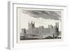 The New Houses of Parliament, Westminster, London, UK-null-Framed Giclee Print