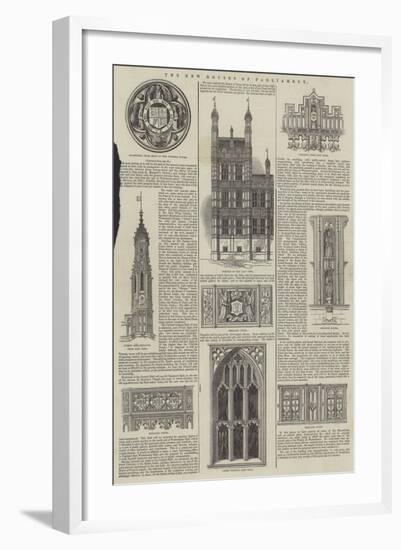 The New Houses of Parliament-null-Framed Giclee Print