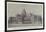 The New Hungarian Houses of Parliament at Budapest-null-Framed Giclee Print