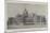 The New Hungarian Houses of Parliament at Budapest-null-Mounted Giclee Print