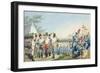 The New Imperial Royal Austrian Light Infantry after the Napoleonic Wars, C.1820-Phillip Von Stubenrauch-Framed Giclee Print