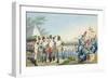 The New Imperial Royal Austrian Light Infantry after the Napoleonic Wars, C.1820-Phillip Von Stubenrauch-Framed Giclee Print