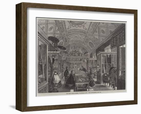 The New India Museum, Whitehall-Yard-null-Framed Giclee Print