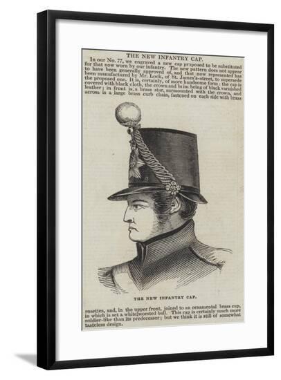 The New Infantry Cap--Framed Giclee Print
