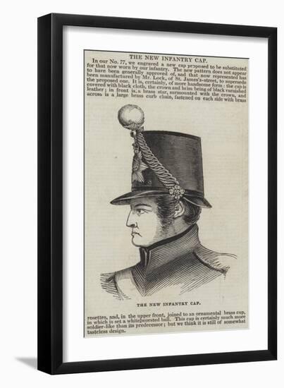 The New Infantry Cap-null-Framed Giclee Print