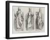 The New Inland Revenue Office, Statues Just Placed on the New Front of Somerset-House-null-Framed Giclee Print