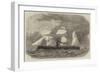 The New Iron-Clad Fleet, Her Majesty's Sloop-Of-War Enterprise-Edwin Weedon-Framed Giclee Print