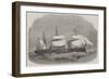 The New Iron-Clad Fleet, Her Majesty's Steam-Frigate Defence, 18 Guns-Edwin Weedon-Framed Giclee Print