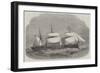 The New Iron-Clad Fleet, Her Majesty's Steam-Frigate Defence, 18 Guns-Edwin Weedon-Framed Giclee Print