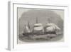 The New Iron-Clad Fleet, Her Majesty's Steam-Frigate Defence, 18 Guns-Edwin Weedon-Framed Giclee Print