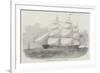 The New Iron Clipper-Built Ship Tayleur, for Australia-null-Framed Giclee Print