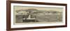 The New Iron Pier and Custom House, Larnaka, Cyprus-null-Framed Giclee Print