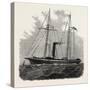 The New Iron Steam Yacht Yosemite-null-Stretched Canvas