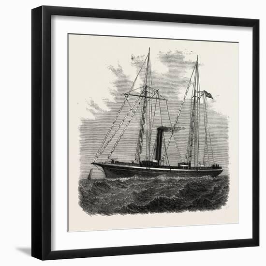 The New Iron Steam Yacht Yosemite-null-Framed Giclee Print