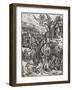 The New Jerusalem and the Bottomless Pit-Albrecht Dürer-Framed Giclee Print