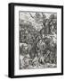 The New Jerusalem and the Bottomless Pit-Albrecht Dürer-Framed Giclee Print