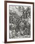 The New Jerusalem and the Bottomless Pit-Albrecht Dürer-Framed Giclee Print