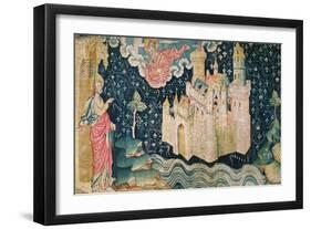 The New Jerusalem, Number 80 from "The Apocalypse of Angers", 1373-87-Nicolas Bataille-Framed Giclee Print
