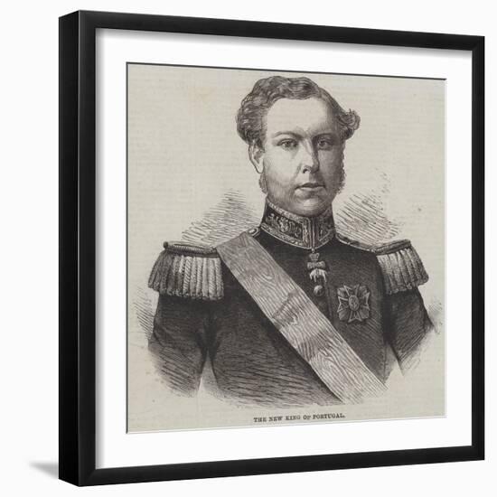 The New King of Portugal-null-Framed Giclee Print