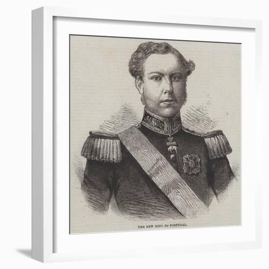 The New King of Portugal-null-Framed Giclee Print