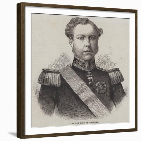 The New King of Portugal-null-Framed Giclee Print