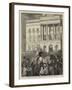 The New King of Spain, Alphonso XII Entering the Hotel De Ville, Barcelona-Joseph Nash-Framed Giclee Print