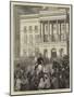 The New King of Spain, Alphonso XII Entering the Hotel De Ville, Barcelona-Joseph Nash-Mounted Giclee Print