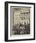 The New King of Spain, Alphonso XII Entering the Hotel De Ville, Barcelona-Joseph Nash-Framed Giclee Print