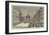 The New King of Spain, the Royal Procession Passing Down Alcala Street, Madrid-null-Framed Giclee Print