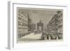 The New King of Spain, the Royal Procession Passing Down Alcala Street, Madrid-null-Framed Giclee Print