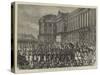 The New King of Spain, the Troops Passing before Alphonso XII at Madrid-null-Stretched Canvas