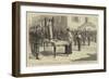 The New Kingdom of Servia, the Garrison of Belgrade Swearing Allegiance to King Milan I-null-Framed Giclee Print