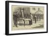 The New Kingdom of Servia, the Garrison of Belgrade Swearing Allegiance to King Milan I-null-Framed Giclee Print